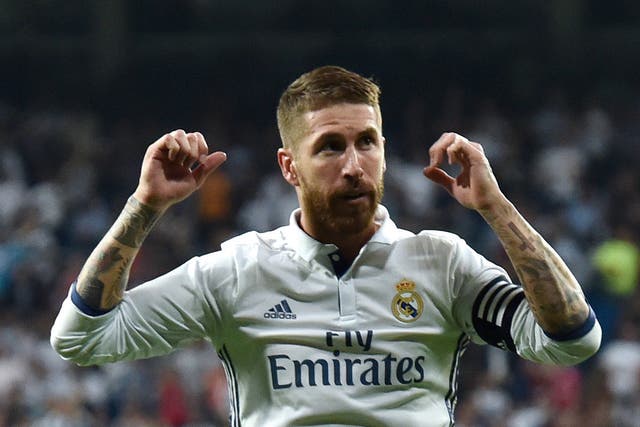Sergio Ramos conceded a penalty but then scored the equaliser for Madrid