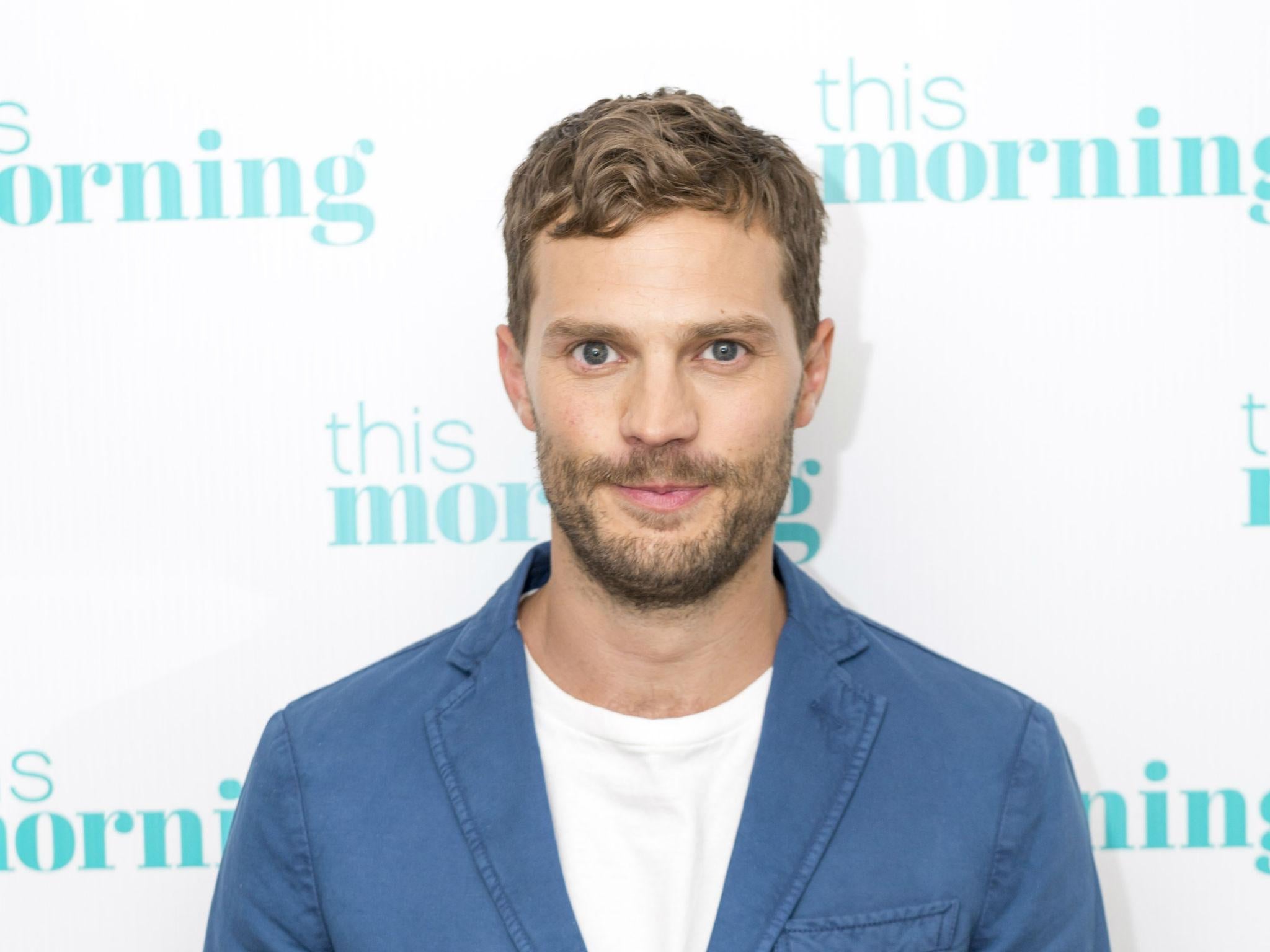 Jamie Dornan on 'This Morning' TV show