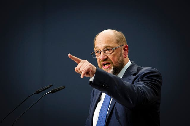 President of the European Parliament Martin Schulz 