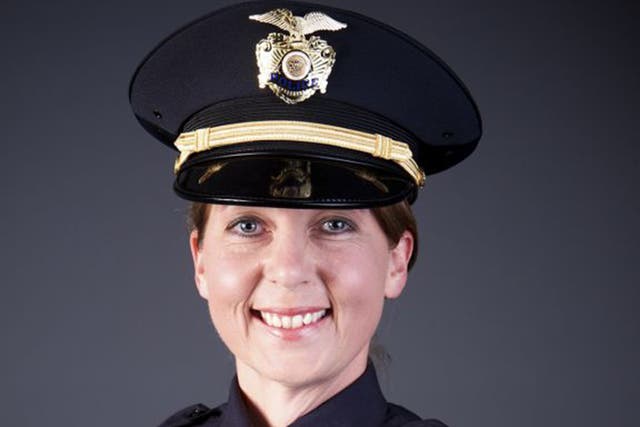 Officer Betty Shelby of the City of Tulsa Police Department in Tulsa, Oklahoma, in an undated photograph