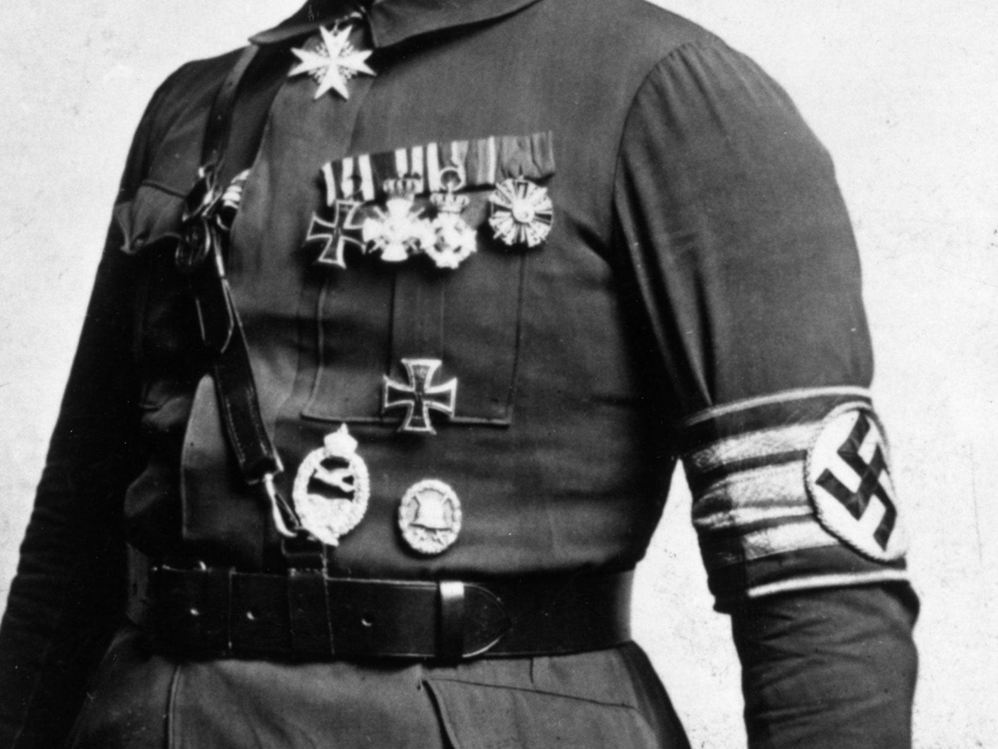 &#13;
Medals seen on Nazi German political and military leader Hermann Wilhelm Goering &#13;