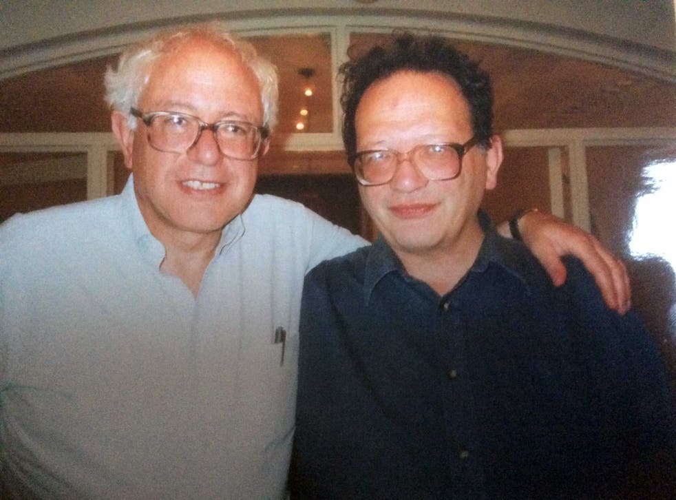 The Sanders brothers were born in Brooklyn before Larry (right) moved to Britain in the 1960s 