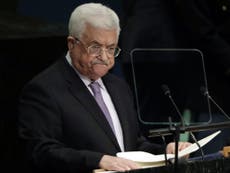 Palestinian president Mahmoud Abbas undergoes heart test after being taken to hospital