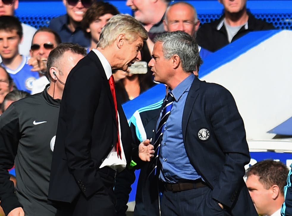 Wenger and Mourinho have enjoyed a tempestuous relationship at times