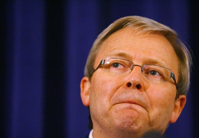 Former Australian PM Kevin Rudd believes the Prime Minister is ‘charting a sensible course of action’
