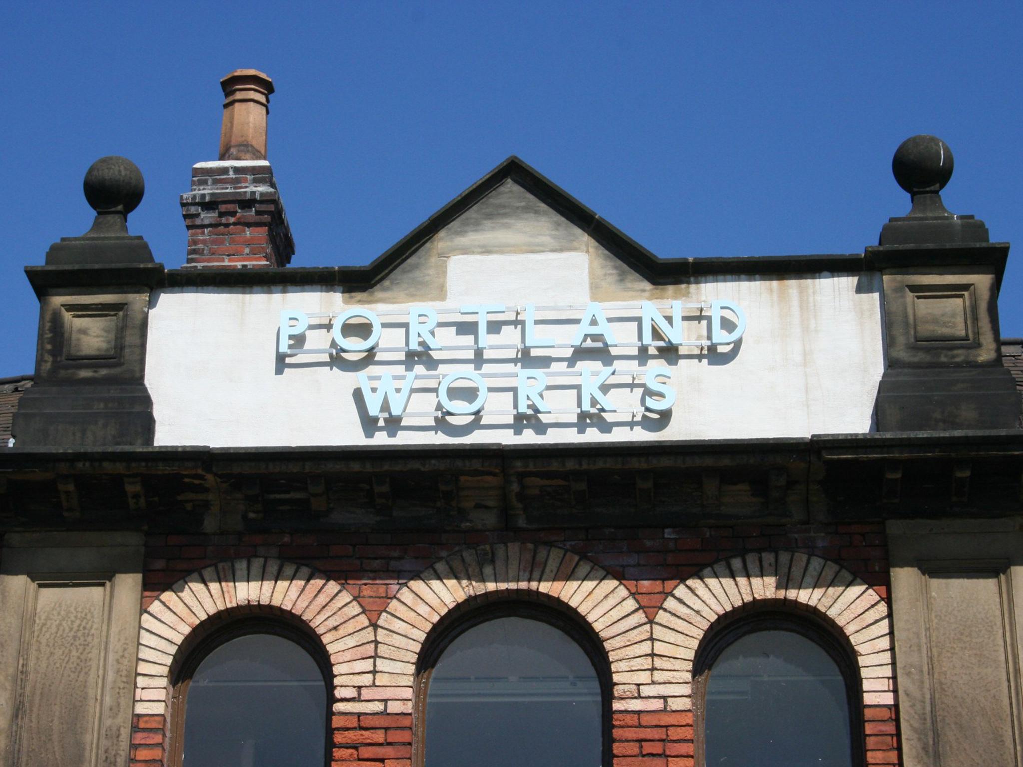 Portland Works in Sheffield is home to a number of small workshops and was successfully saved from redevelopment