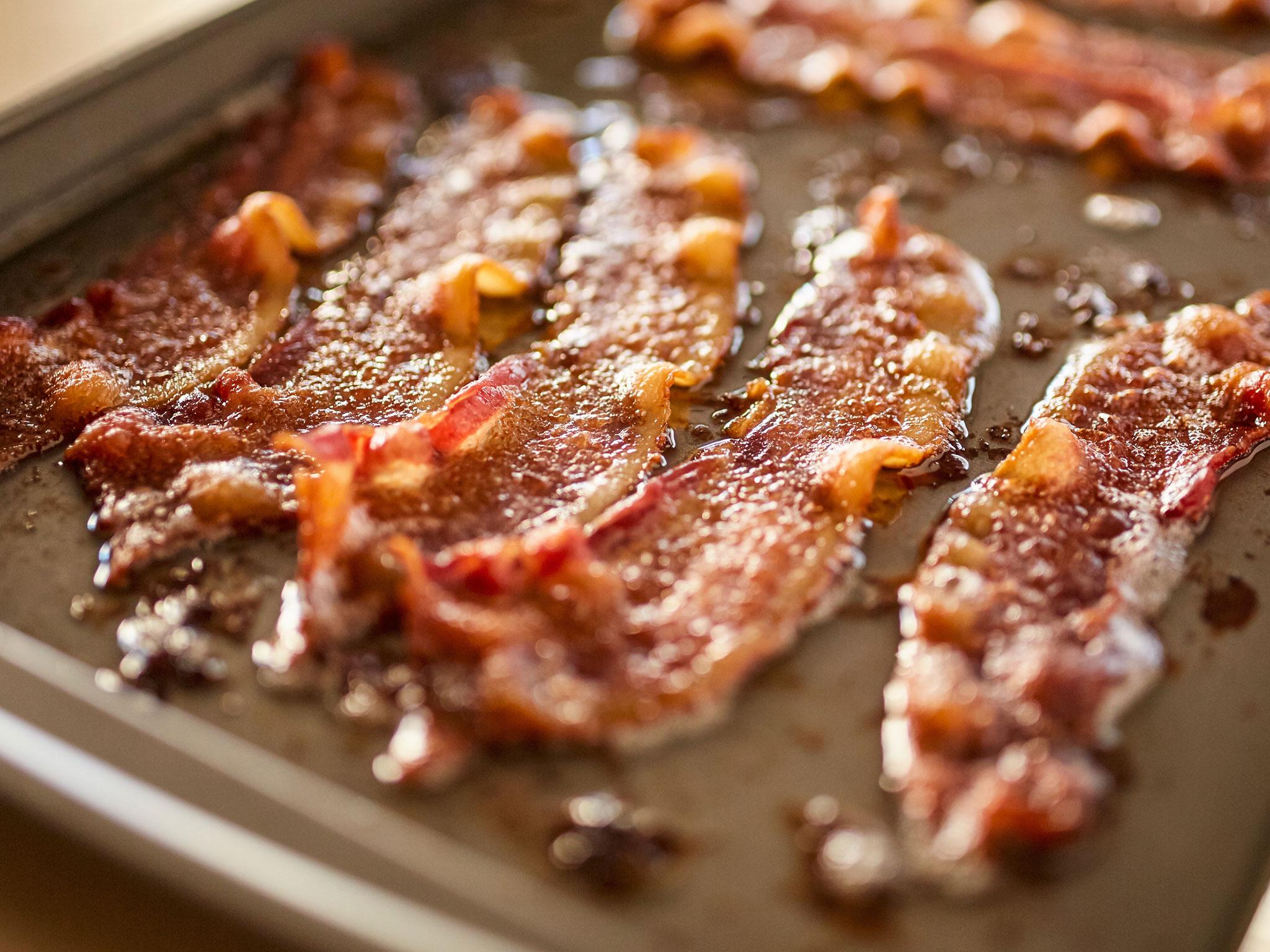 Cured meat like bacon could worsen symptoms of asthma