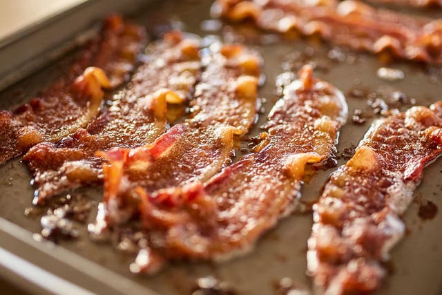Cured meat like bacon could worsen symptoms of asthma