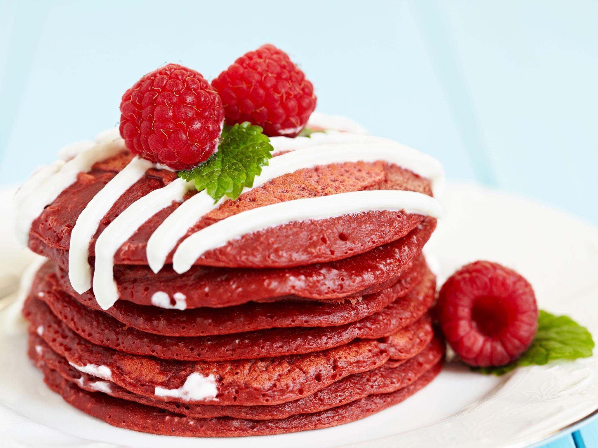 Chocolate Ombre Pancakes