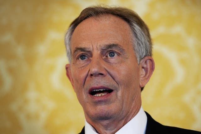 Blair said he felt ‘motivated’ by the current political scene