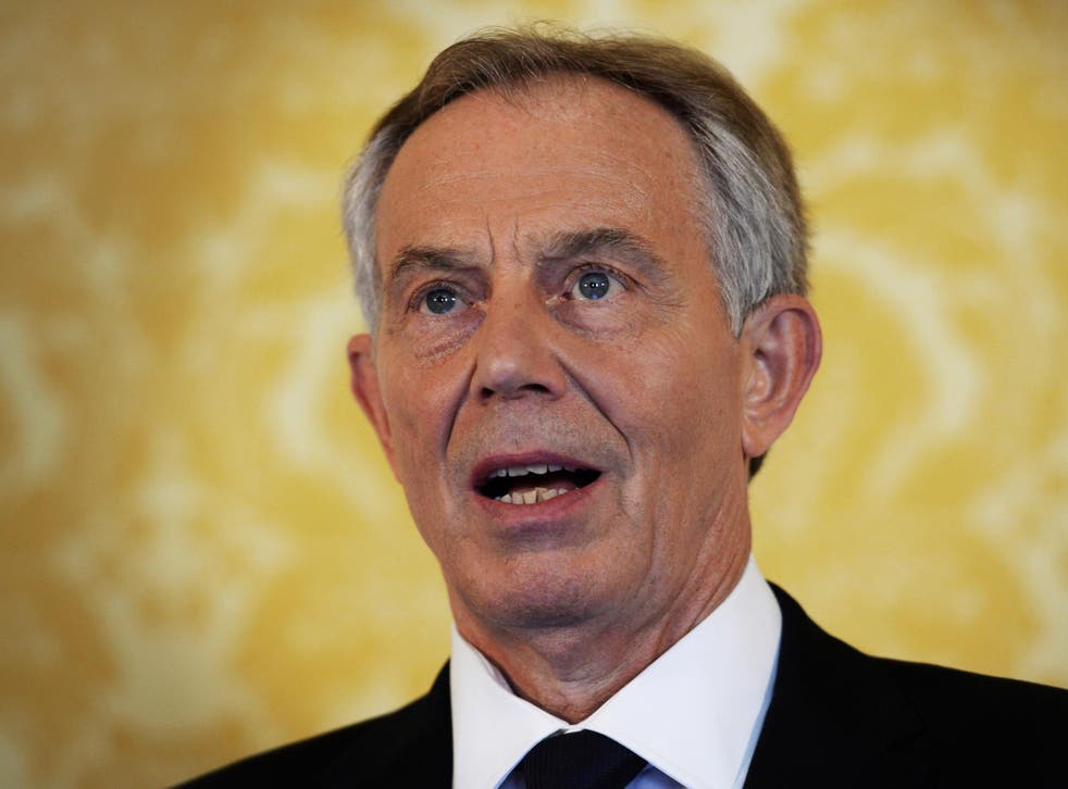 Blair said he felt ‘motivated’ by the current political scene