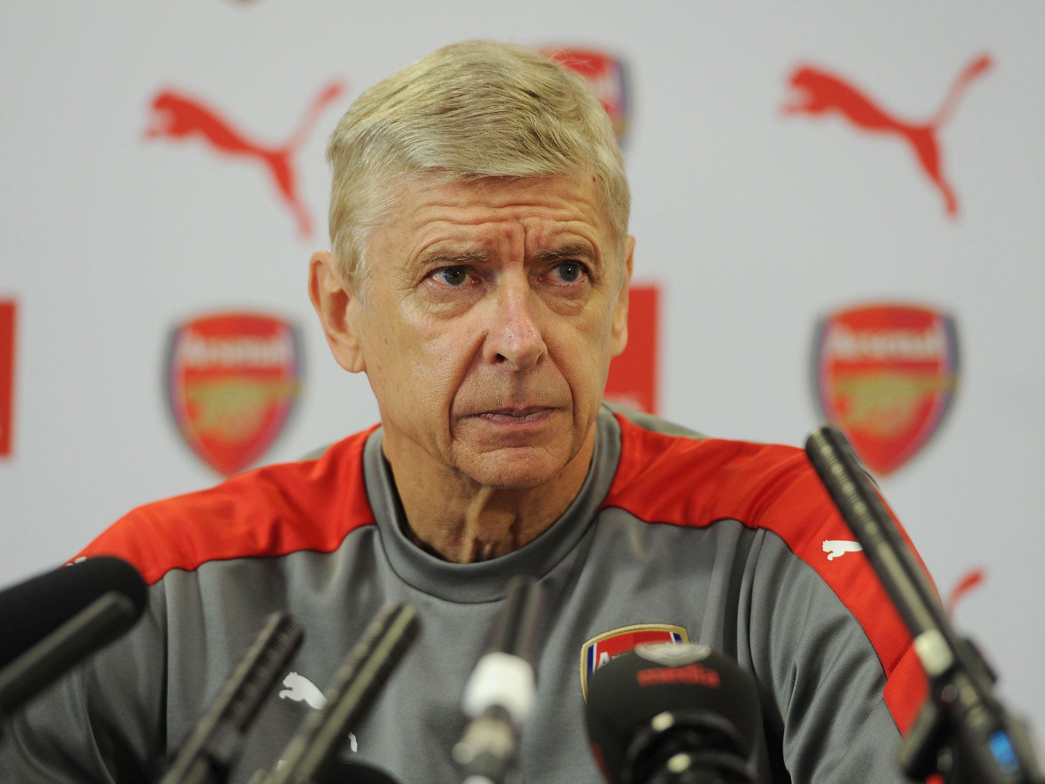 Arsene Wenger spoke on Tuesday ahead of the Champions League