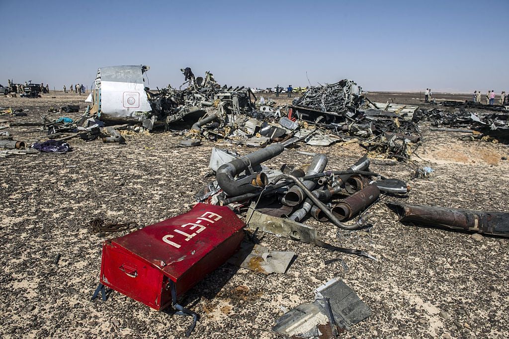 The scene of the crash last year (AFP/Getty)