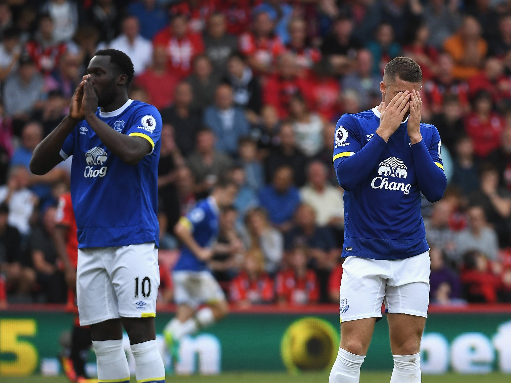 Lukaku and Barkley sum up Everton's afternoon