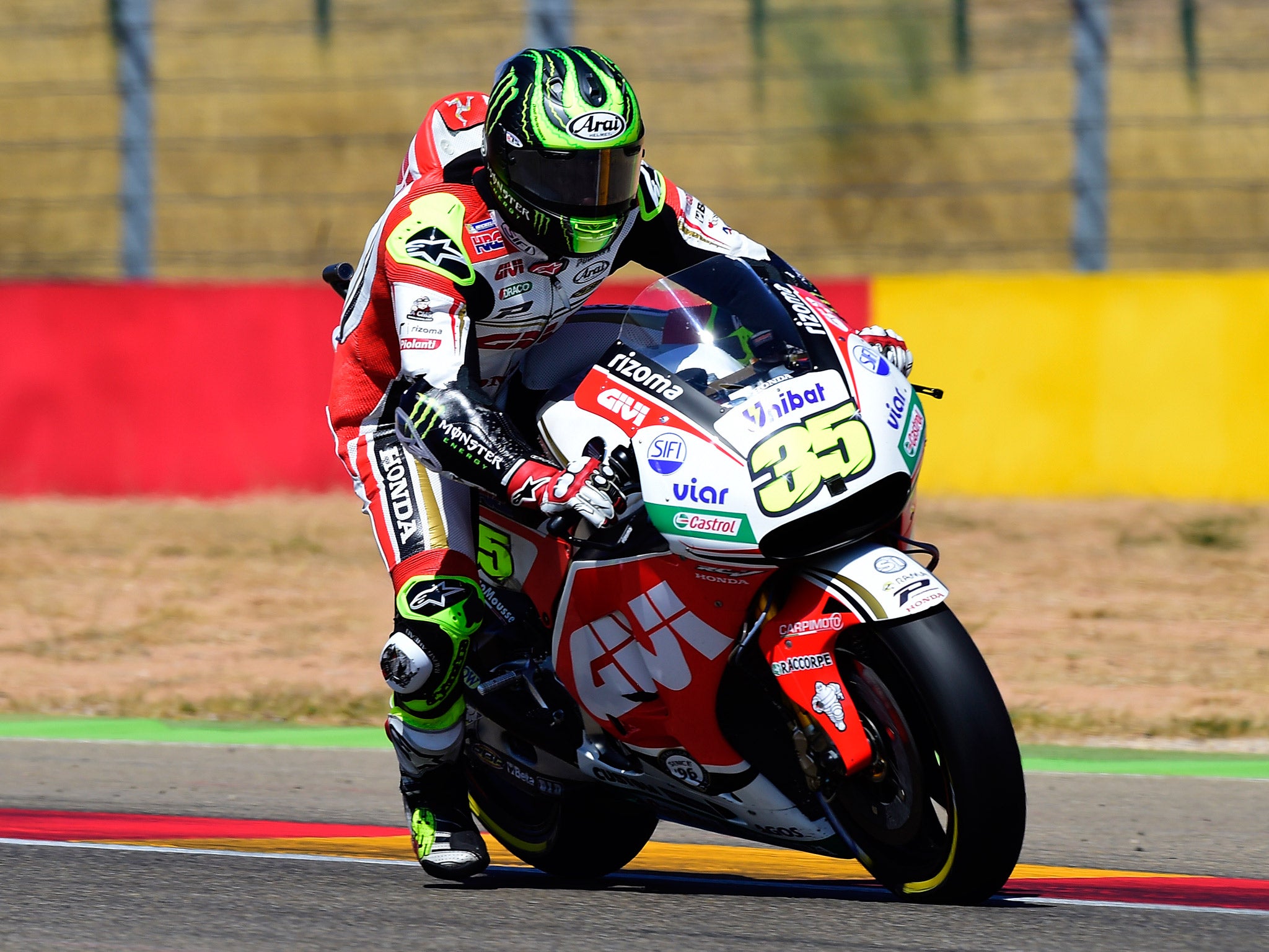 Cal Crutchlow took fifth to continue his strong form