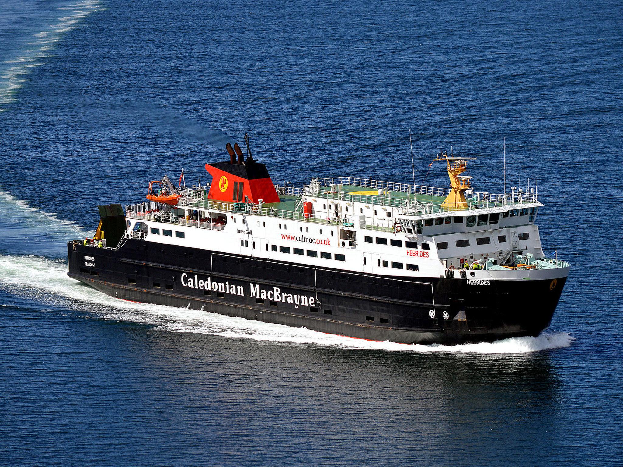 The transport firm said a ‘technical failure’ on board the MV Hebrides caused it to hit harbour pontoons at Lochmaddy on North Uist