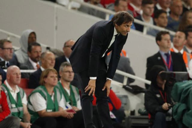 Conte refused to single out any one for criticism despite an angry half-time team talk