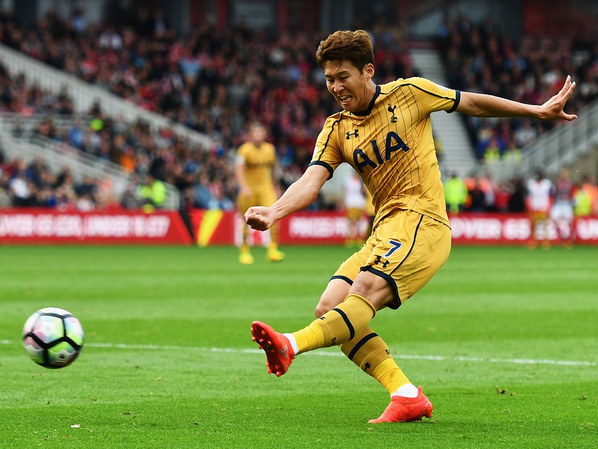 Son was in emphatic form on Saturday to hand Tottenham all three points