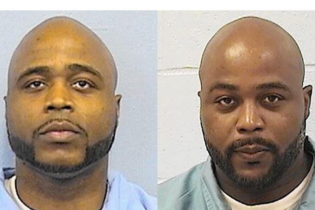 Karl Smith, left, and Kevin Dugar. This week, Smith confessed to a 2003 homicide that his twin brother was convicted of