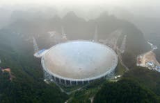 China just started looking for aliens with the biggest telescope ever