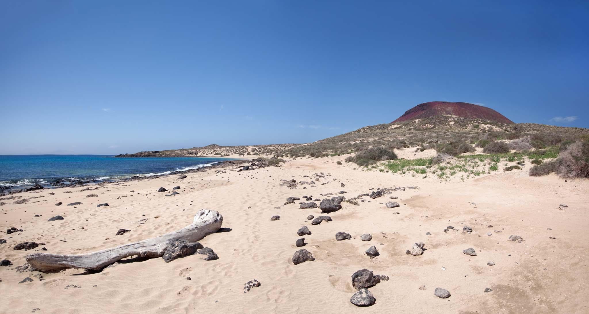 Playa Francesa on La Graciosa