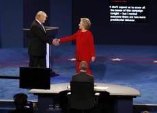 First presidential debate: Hillary Clinton accuses Donald Trump of racism as gloves come off