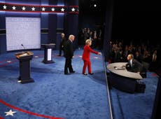 Lester Holt: Where did the moderator of the first presidential debate go while Donald Trump and Hillary Clinton clashed?
