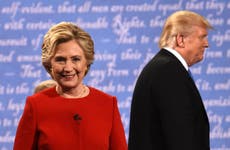 Hillary Clinton made sure Donald Trump was slaughtered by his own buffoonery – but don't write him off yet