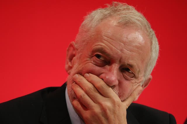 Jeremy Corbyn gave a round of TV interviews before his conference speech tomorrow