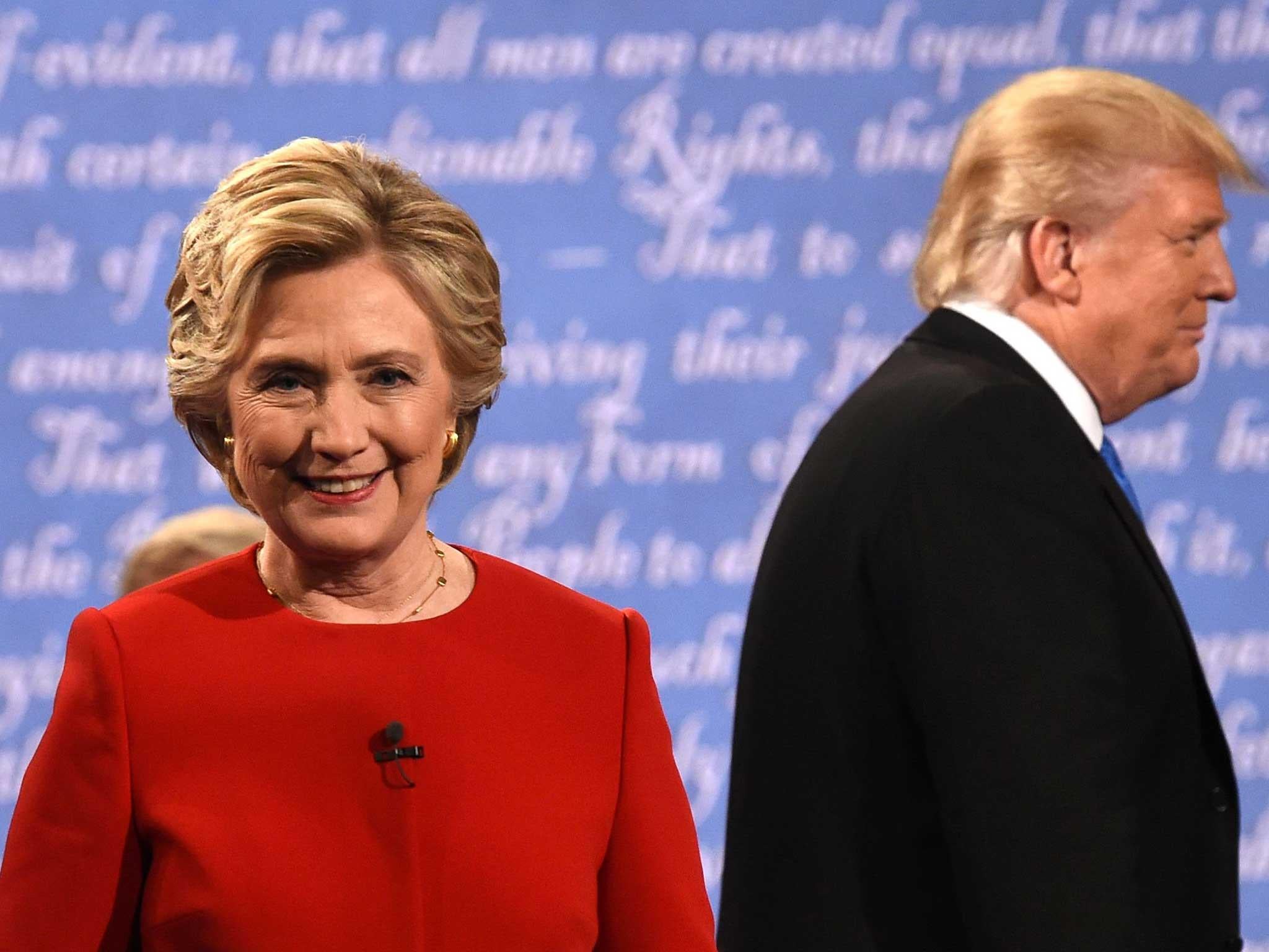 Trump and Clinton will go head to head for a second time