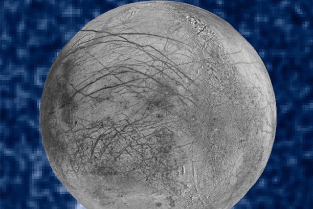 Jupiter's moon Europa could have life in the oceans beneath its icy crust