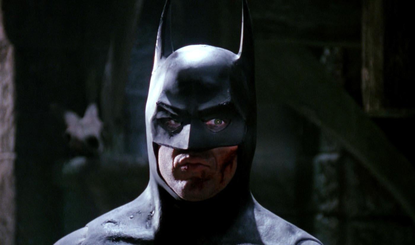 Bat at war... with himself: Michael Keaton playing the legendary crimefighter in ‘Batman’