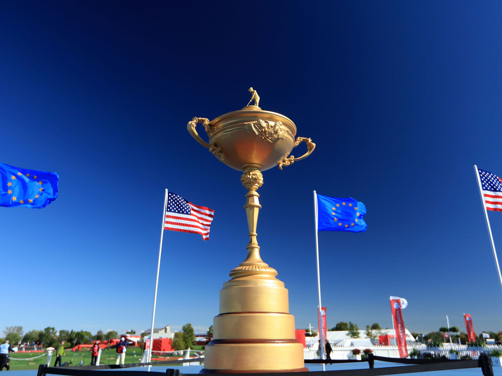 The Ryder Cup takes place at America's Hazeltine Golf Course