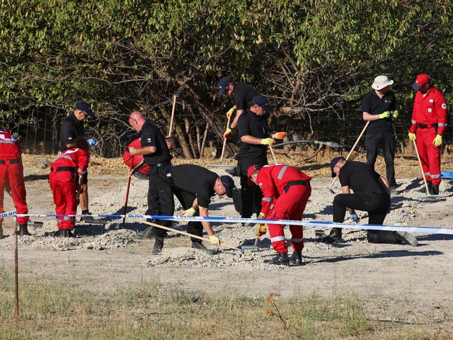 Officers from South Yorkshire Police continue excavations on the island of Kos in relation to missing toddler Ben Needham