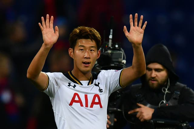 Son celebrates an important away win for Tottenham