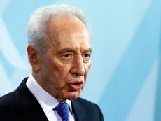 Shimon Peres dead: Former Israeli president dies after suffering stroke at at 93