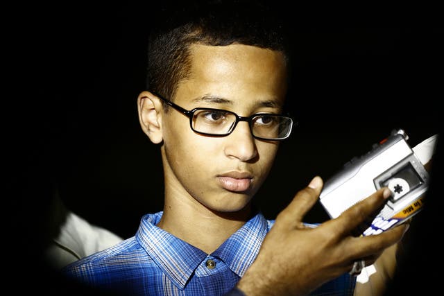 Ahmed Mohamed said he was made to feel like he 'wasn't human' during the ordeal