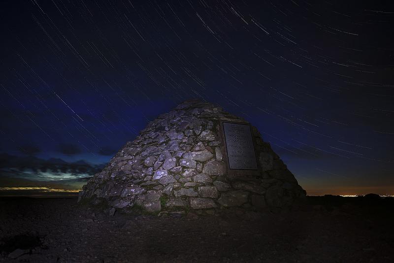 Dark skies over the moor