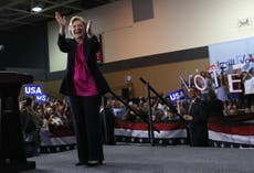 Clinton wins support of die-hard Republican newspaper- and Senator