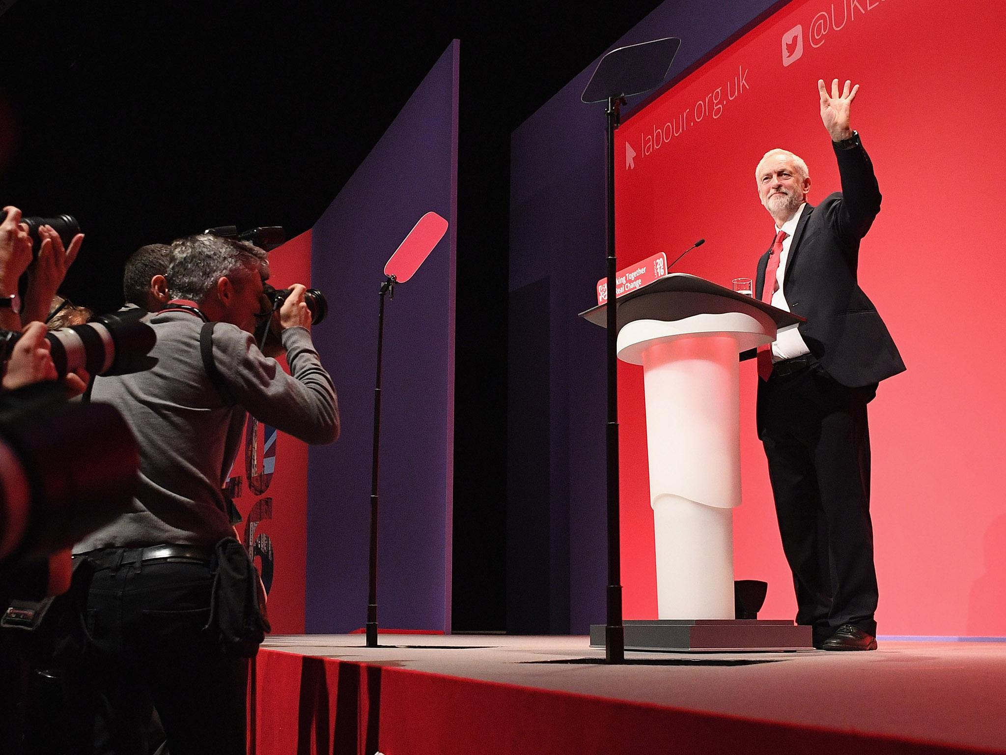 Jeremy Corbyn used his speech to the Labour conference to call on party members to unite