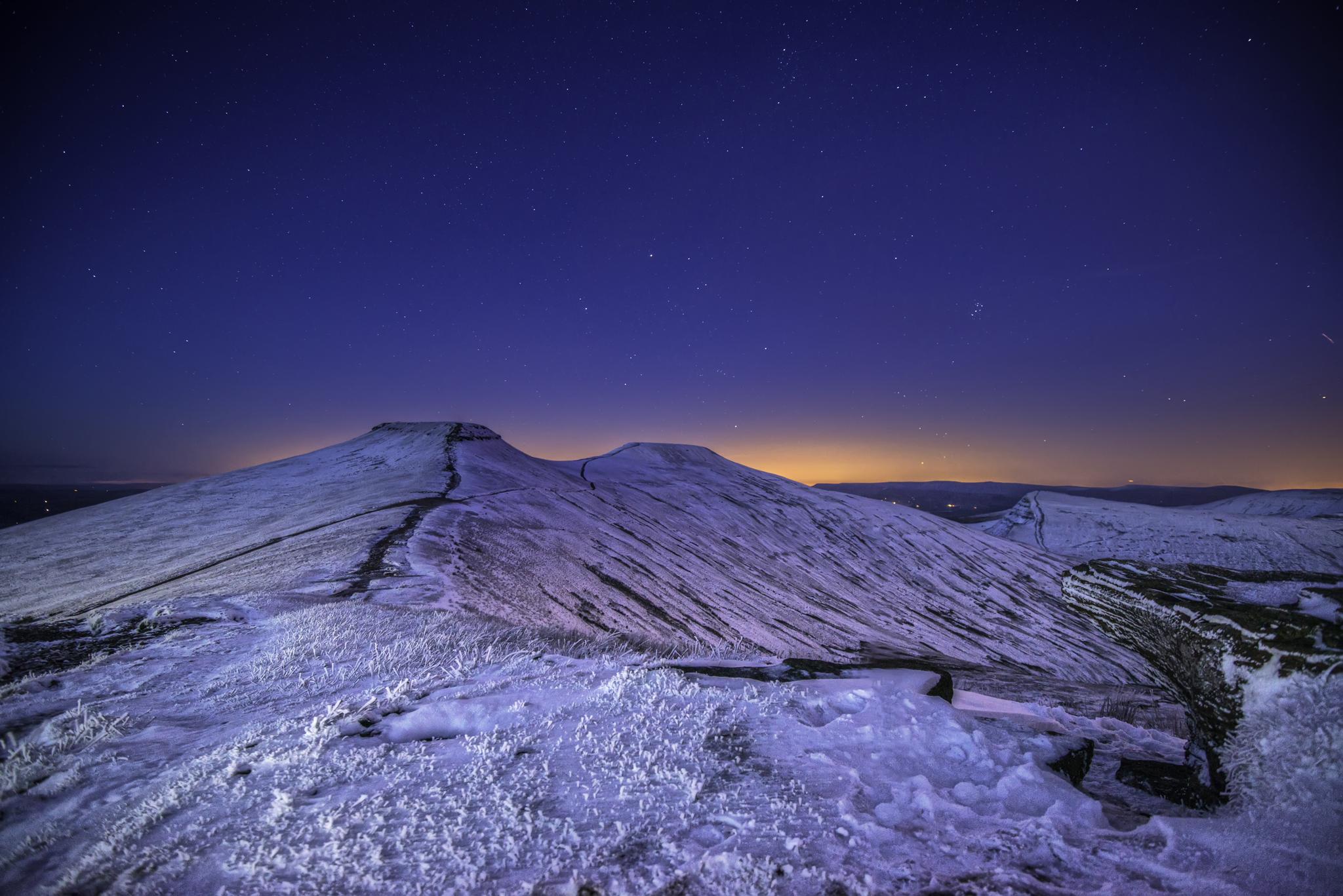 Pen Y Fan and Com Du in the Brecon Beacons