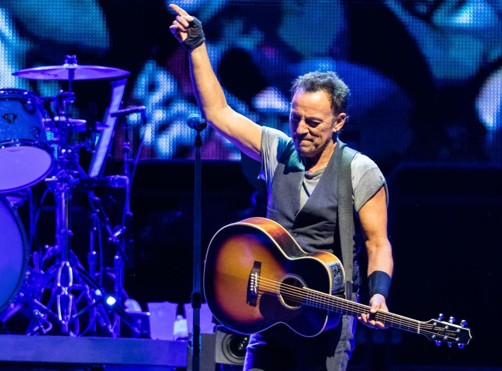Angry with Trump: Bruce Springsteen in concert
