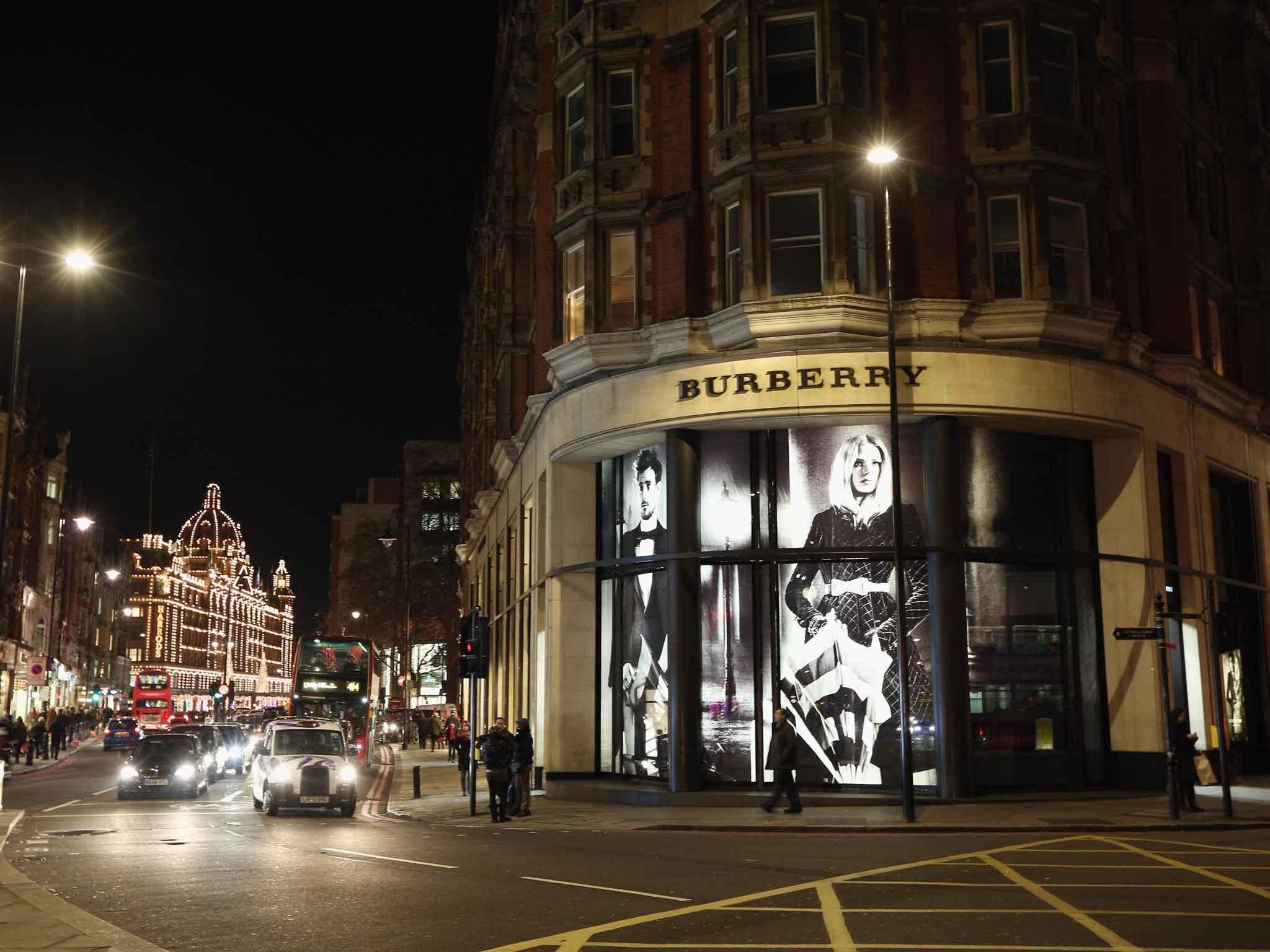 Burberry makes most of its sales overseas