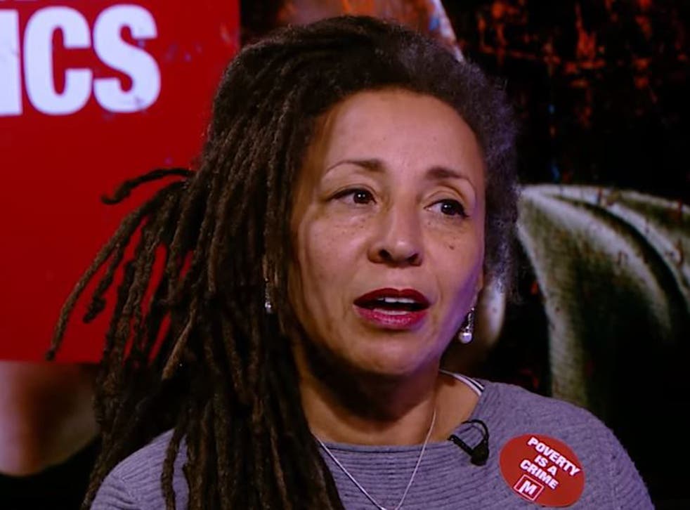 Jackie Walker reportedly made the comments at a Labour party anti-Semitism training event