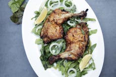 Tandoori chicken: a recipe from Indian cook Mallika Basu
