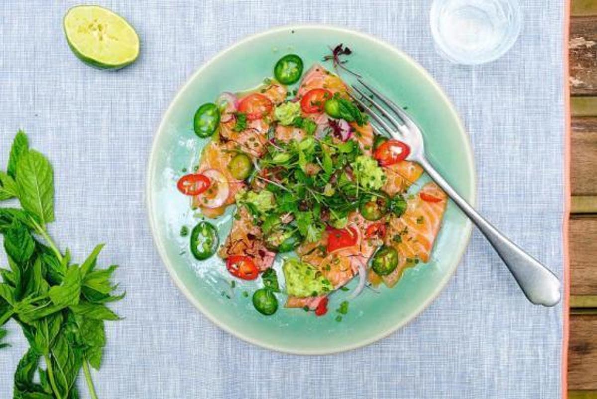 Tart London How to make wild salmon carpaccio The Independent The Independent