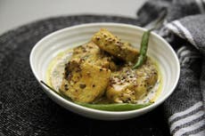 Mustard fish curry recipe from Indian cook Mallika Basu