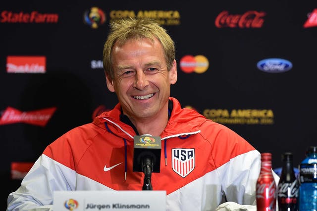Jurgen Klinsmann says he is concentrated on managing the United States