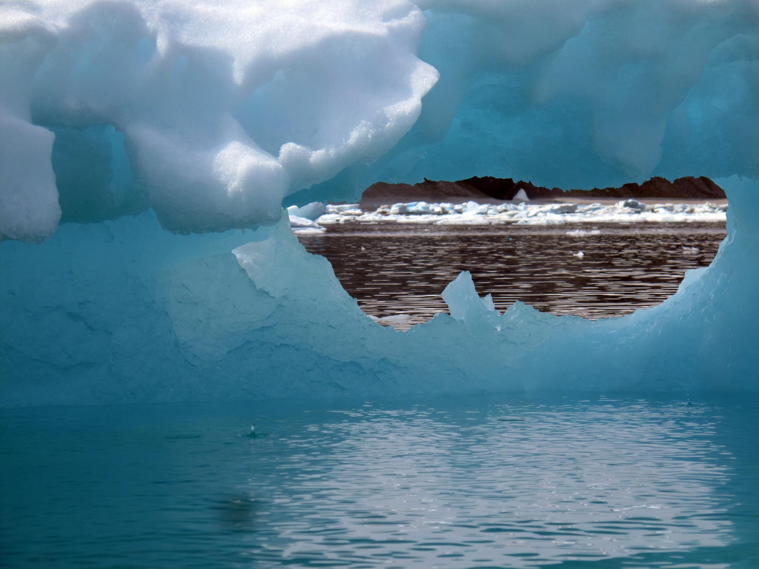 Crystal clear: the view through the ice