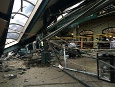 Hoboken rail crash: Train 'rose into air' after colliding with concrete block, say witnesses